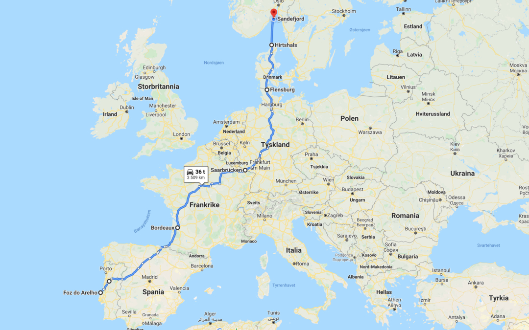 Den lange veien hjem